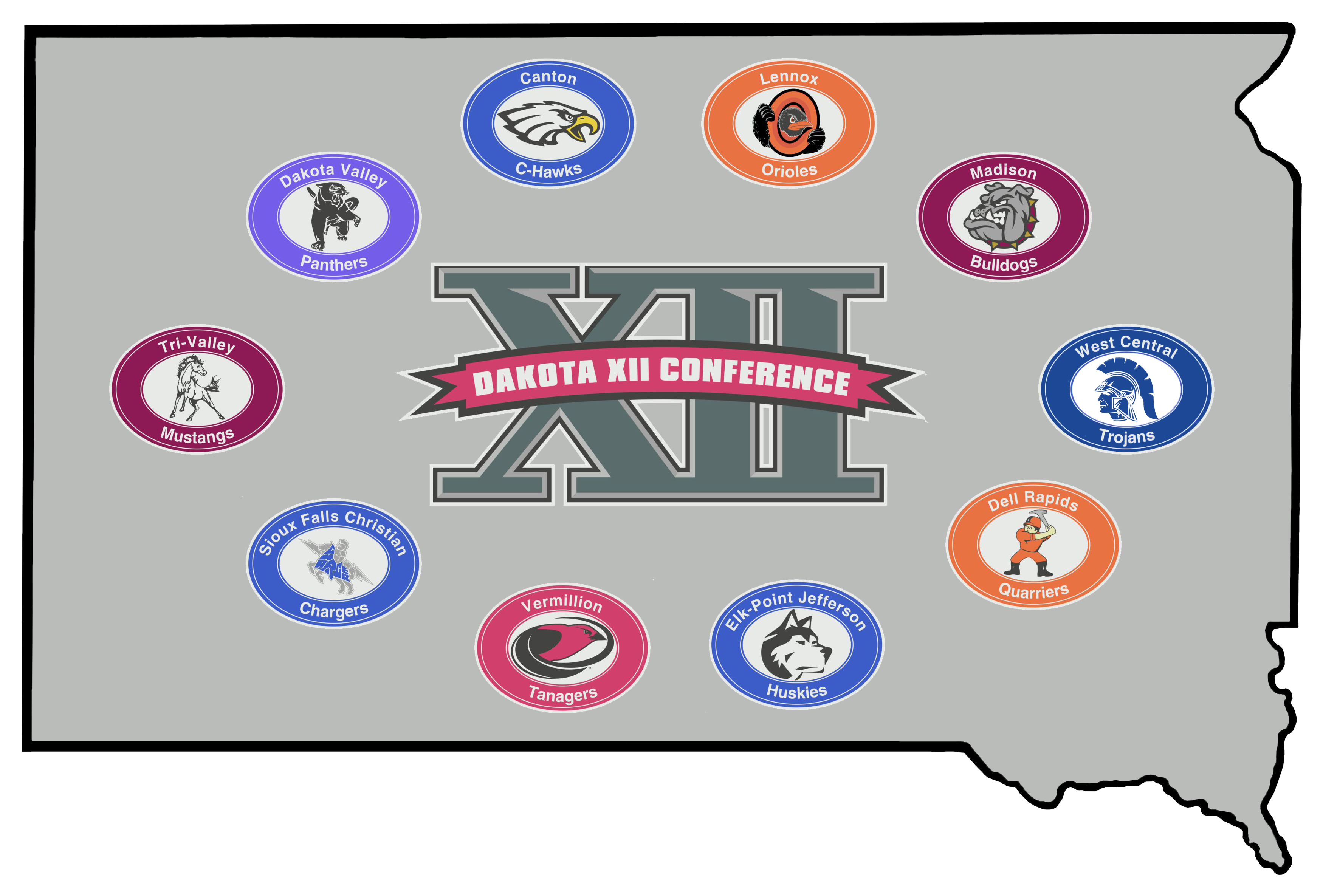 Dakota 12 Conference Logo